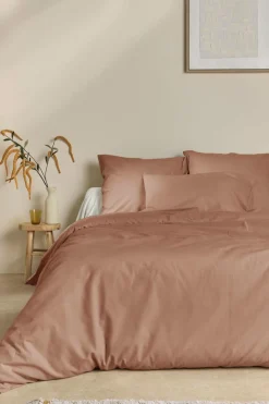 Taies D'Oreiller></noscript>Camif Taie d'oreiller coton lin Valentine - - 50 x 70 cm Pêche de Vigne