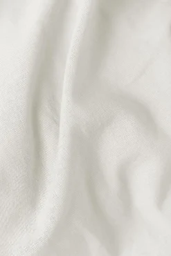 Taies D'Oreiller></noscript>Camif Taie d'oreiller coton lin Valentine - - 65 x 65 cm Blanc