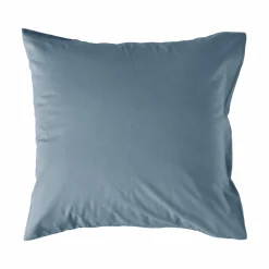 Taies D'Oreiller>Camif Taie d'oreiller coton lin Valentine - - 65 x 65 cm Bleu Gris