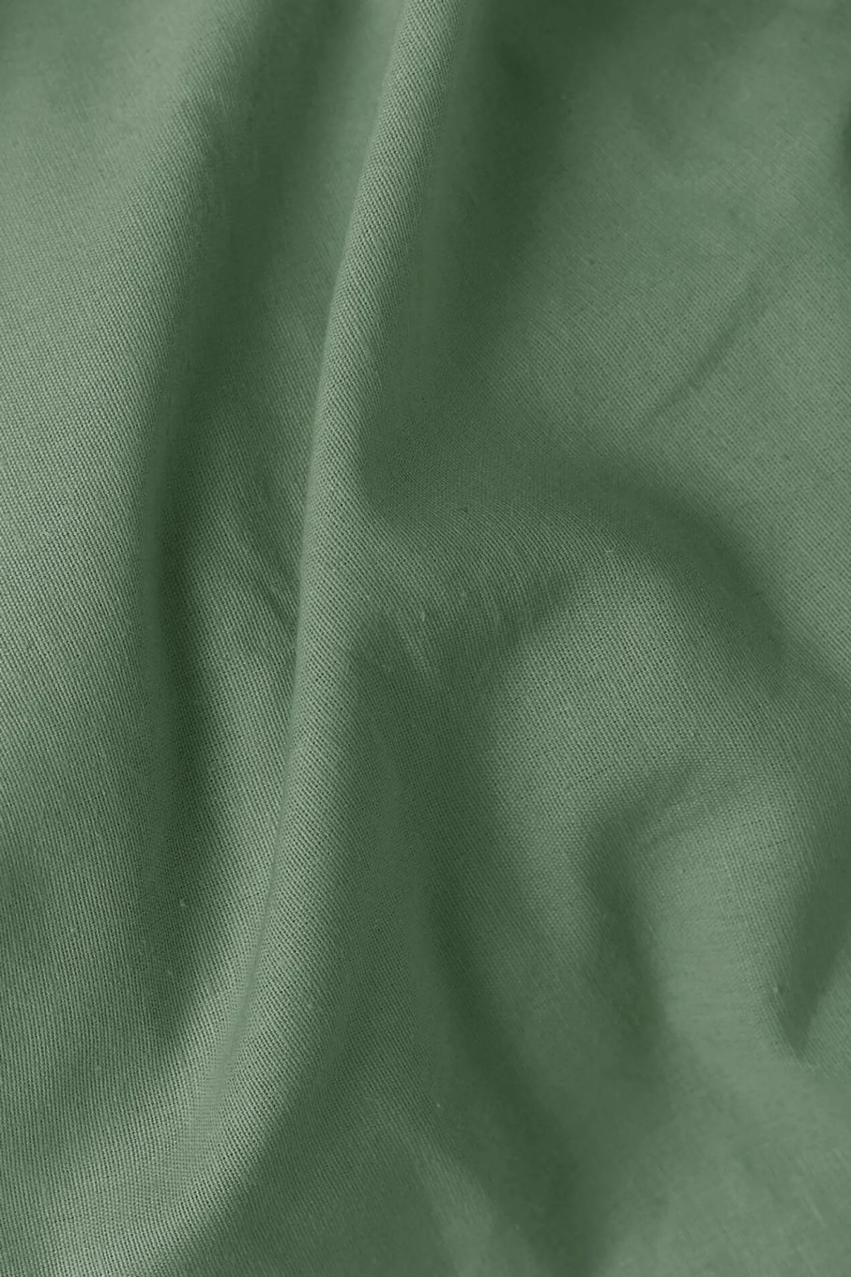 Taies D'Oreiller>Camif Taie d'oreiller coton lin Valentine - - 50 x 70 cm Vert Amande