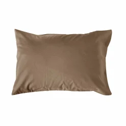 Taies D'Oreiller>Camif Taie d'oreiller coton lin Valentine - - 50 x 70 cm Taupe