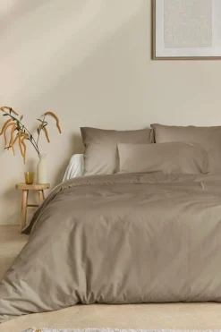 Taies D'Oreiller></noscript>Camif Taie d'oreiller coton lin Valentine - - 50 x 70 cm Taupe