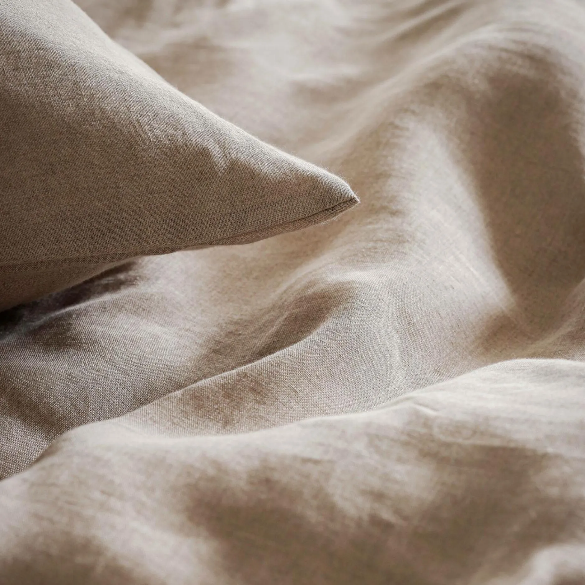 Taies D'Oreiller>Camif Taie d'oreiller lin lavé Louison - 65 x 65 cm