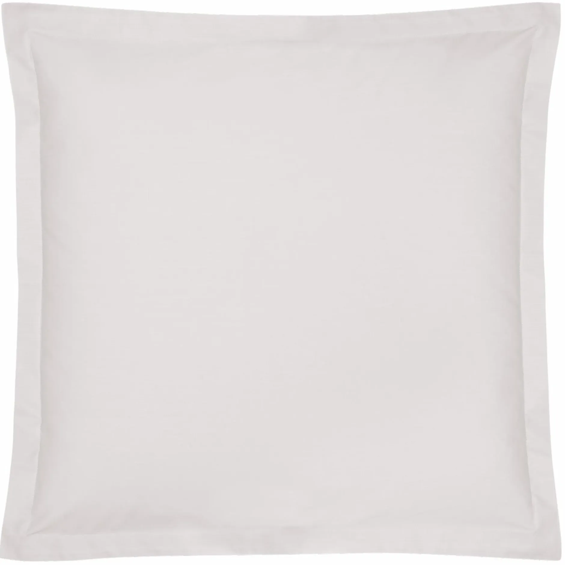 Taies D'Oreiller>Camif Taie d'oreiller percale bio Elise - - Taie d'oreiller 65 x 65 cm Blanc