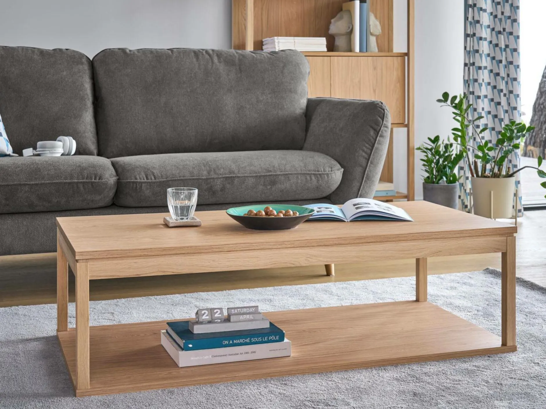 Tapis D'Intérieur>Camif Tapis Bella - - 120 x 170 cm Gris Clair