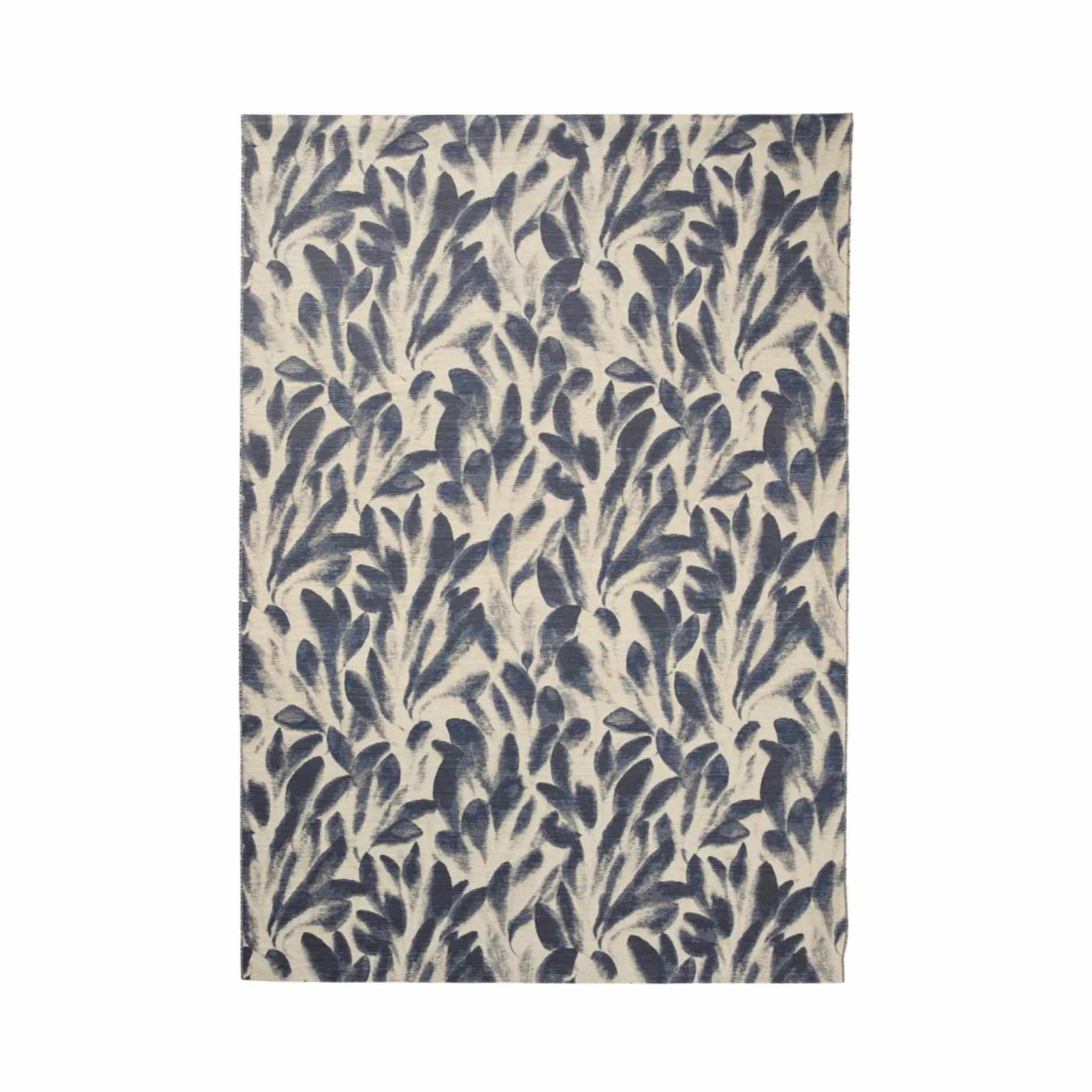 Tapis D'Intérieur>Camif Tapis Plantain - - 170 x 240 cm Ecru/Bleu
