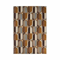 Tapis D'Intérieur>Camif Tapis Rita - - 120 x 170 cm Rouille