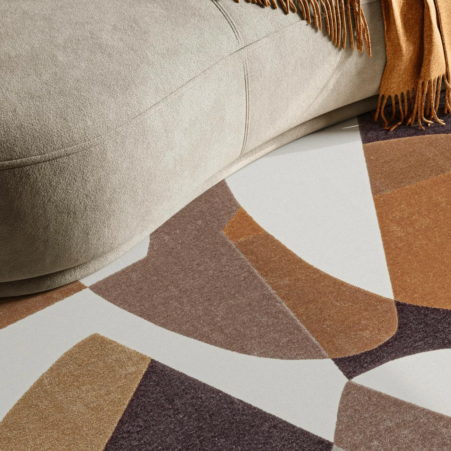 Tapis D'Intérieur>Camif Tapis Rodrigue - - 120 x 170 cm Rouille