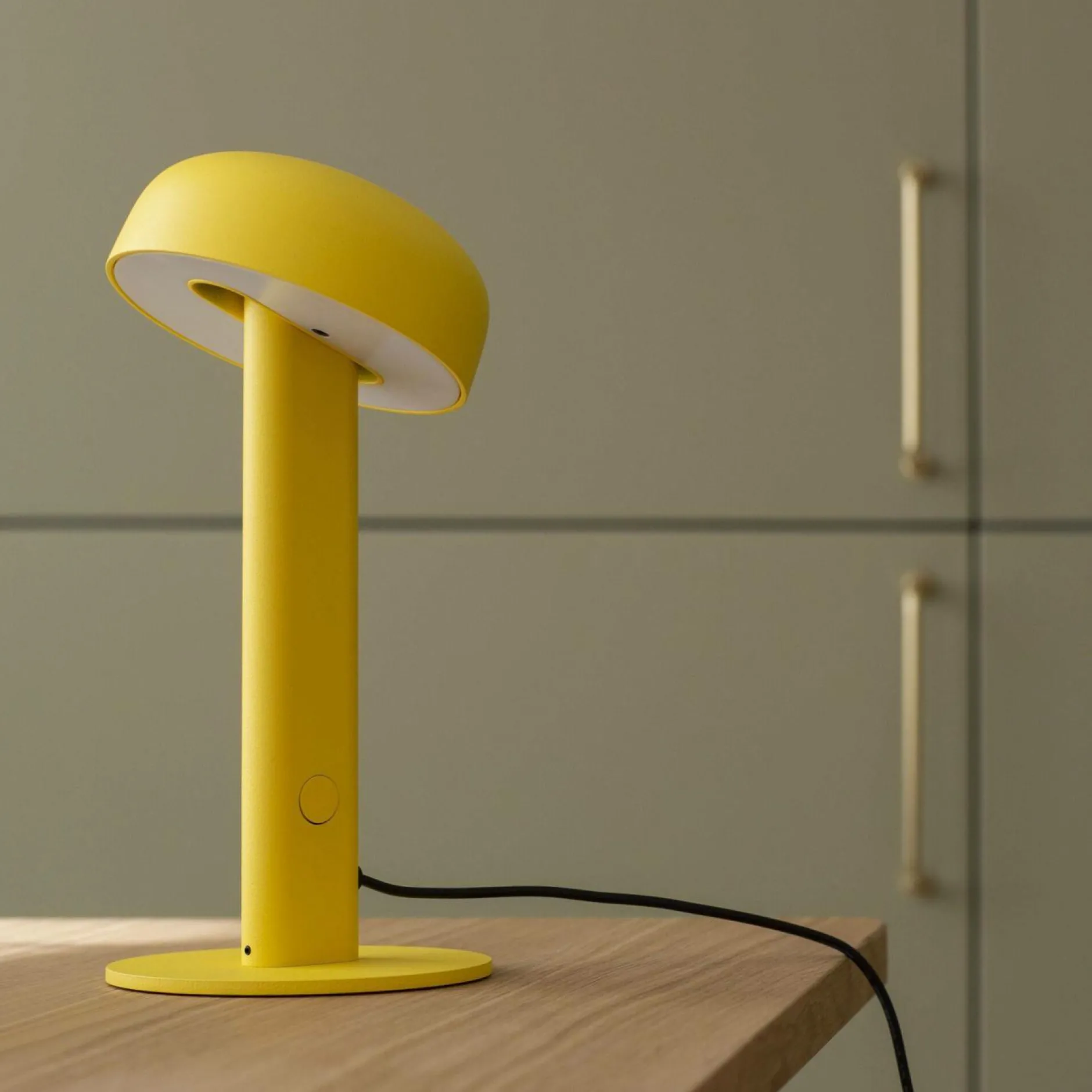 Lampes À Poser>Camif TIPTOE Lampe à poser Nod - Lamp Yellow