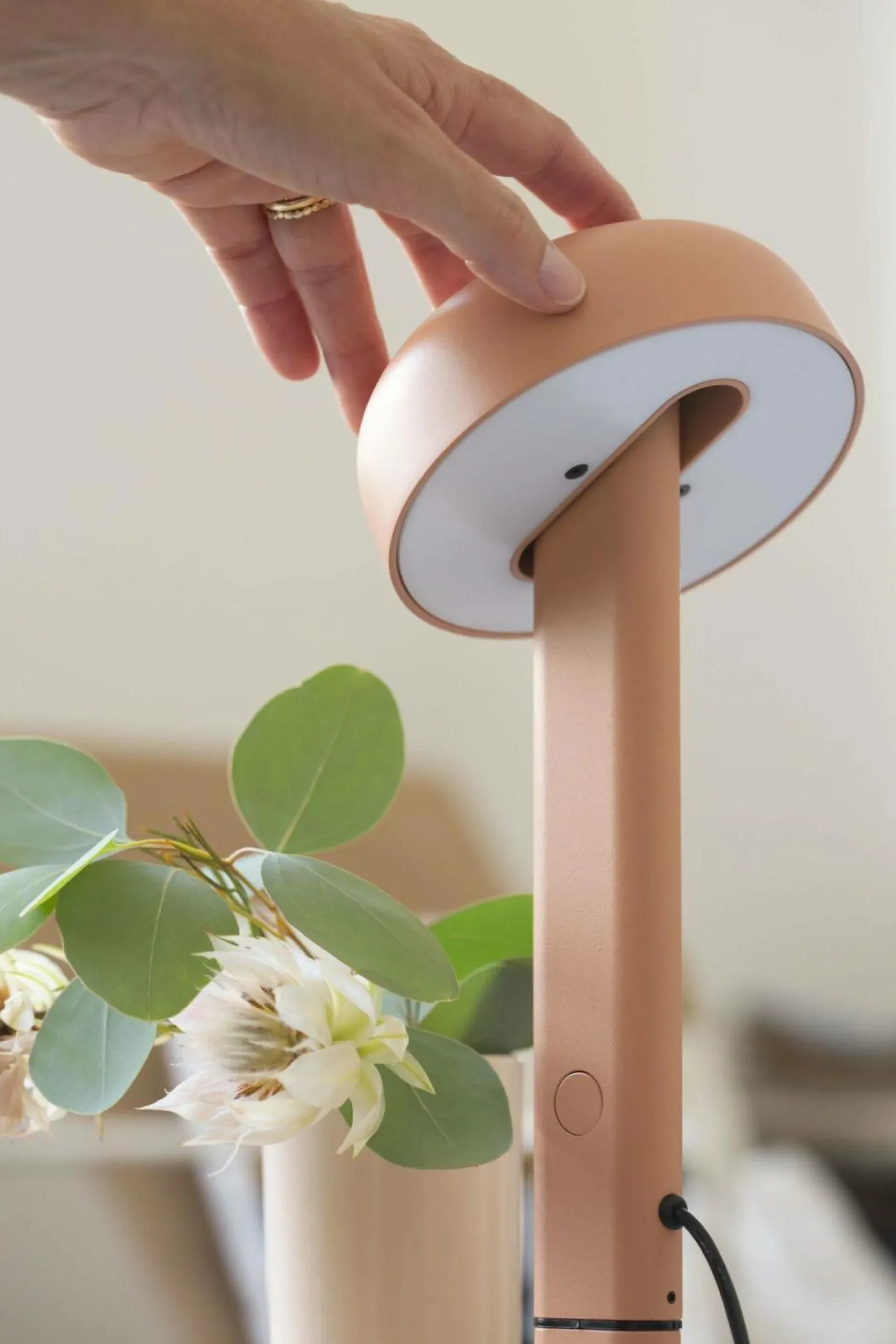 Lampes À Poser>Camif TIPTOE Lampe à poser Nod - Rose Cendré