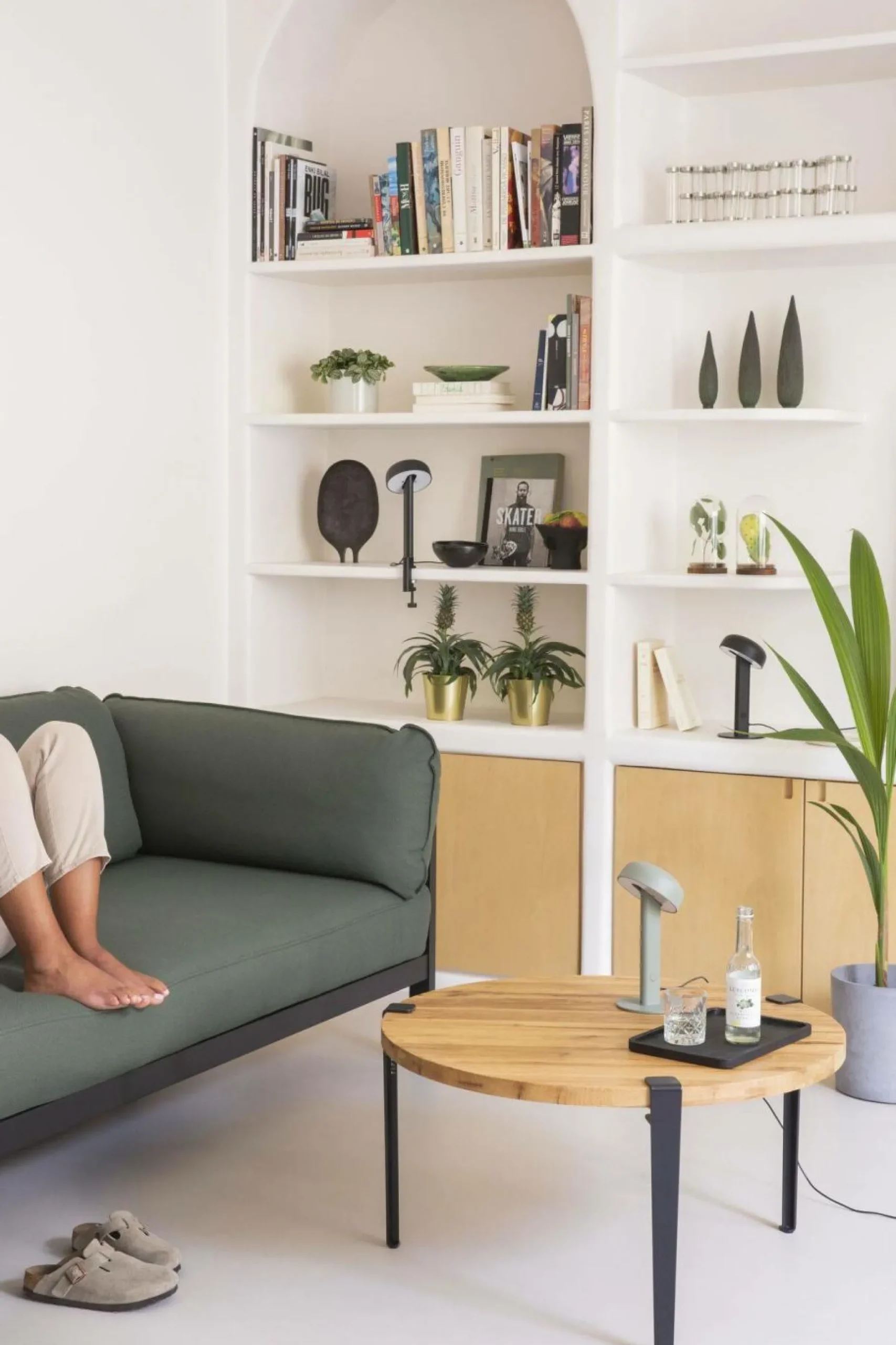 Lampes À Poser>Camif TIPTOE Lampe à poser Nod - Gris Eucalyptus