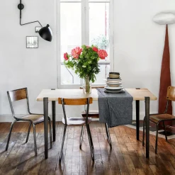 Tables À Manger|Tables>Camif TIPTOE Pied de table - Noir Graphite