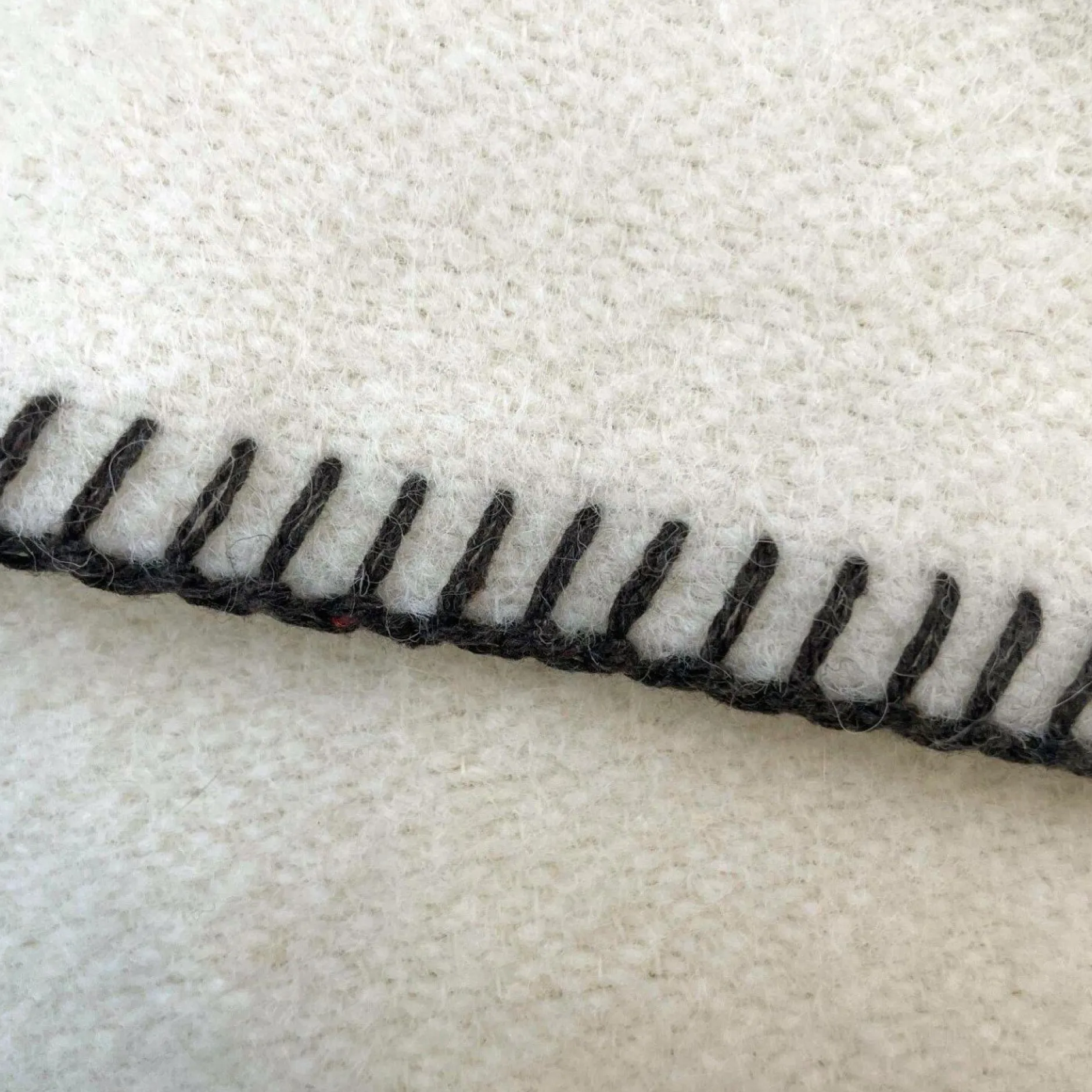 Plaids|Plaids>Camif TOISON D'OR Plaid laine Aspen - - 180 x 240 cm Fil gris