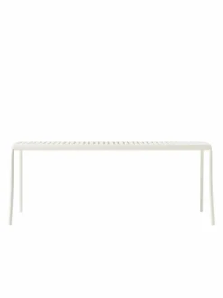 Bancs De Jardin></noscript>Camif TOLIX Banc lames Patio - Blanc Pur
