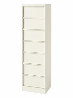 Meubles De Rangement Bureau|Meubles De Rangement Bureau>Camif TOLIX Caisson de rangement CC7 - Blanc Perlé