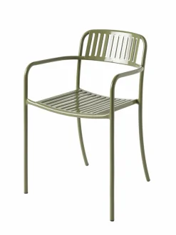 Fauteuils De Jardin>Camif TOLIX Fauteuil lames Patio - Vert Jonc