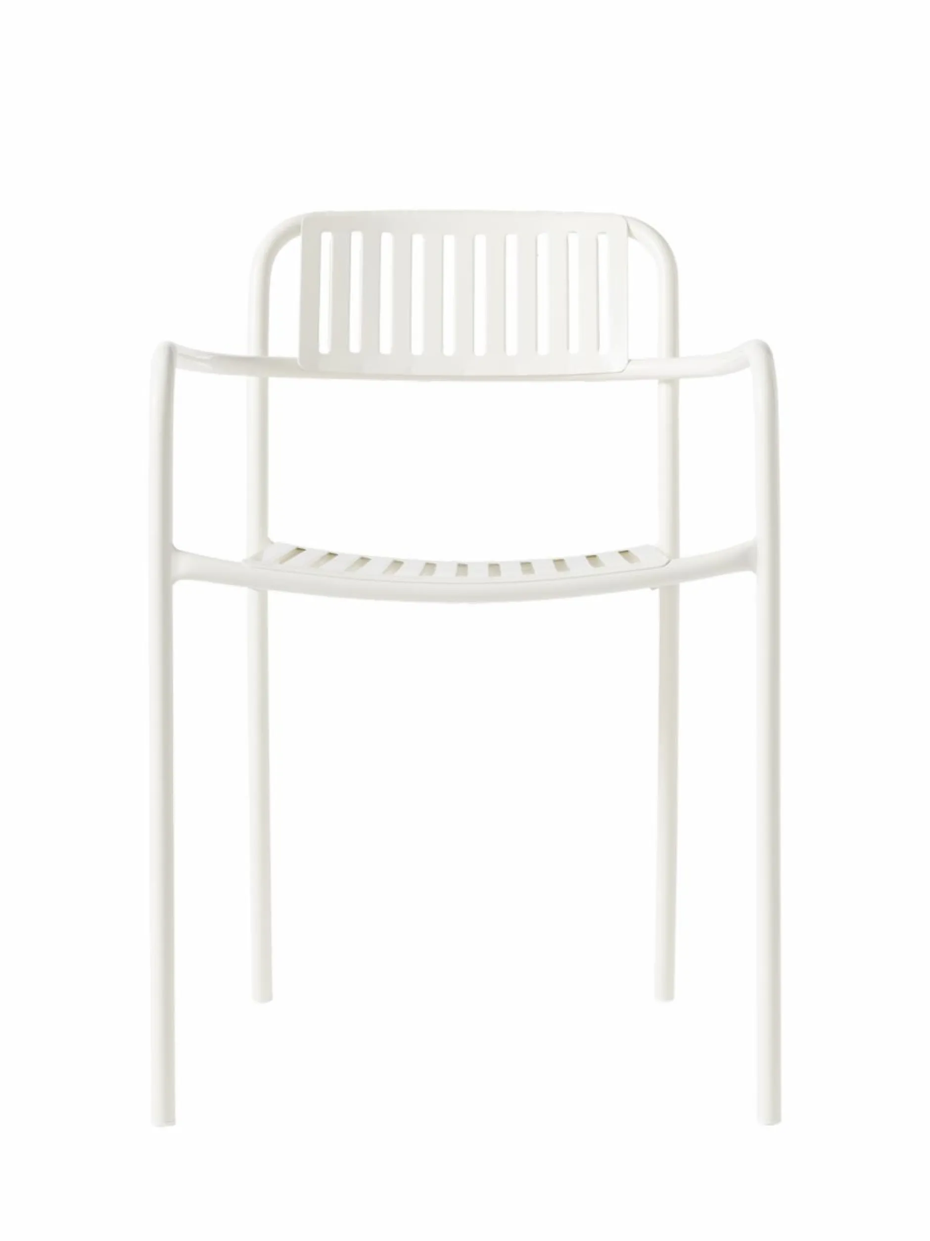 Fauteuils De Jardin>Camif TOLIX Fauteuil lames Patio - Blanc Pur