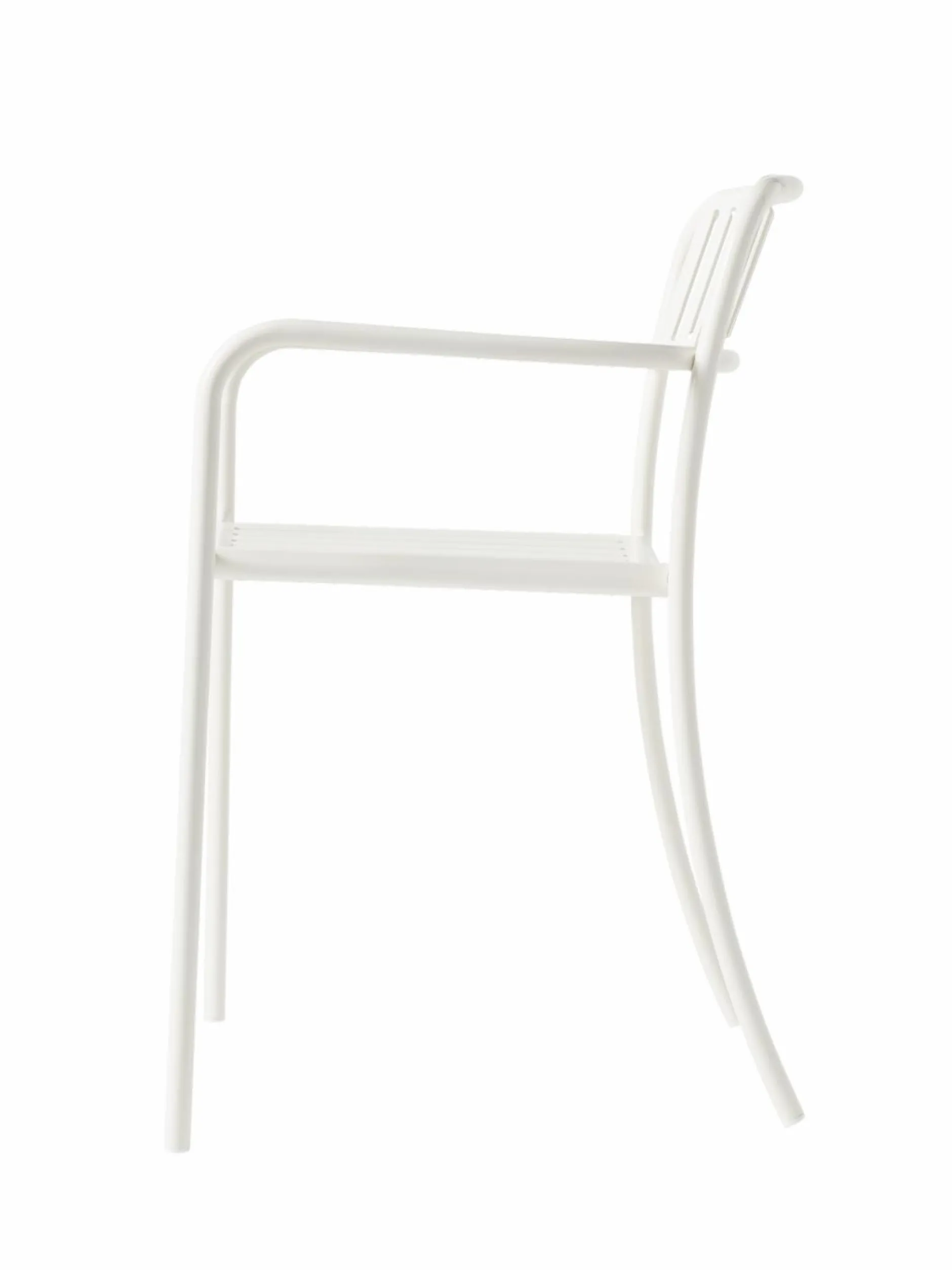 Fauteuils De Jardin>Camif TOLIX Fauteuil lames Patio - Blanc Pur