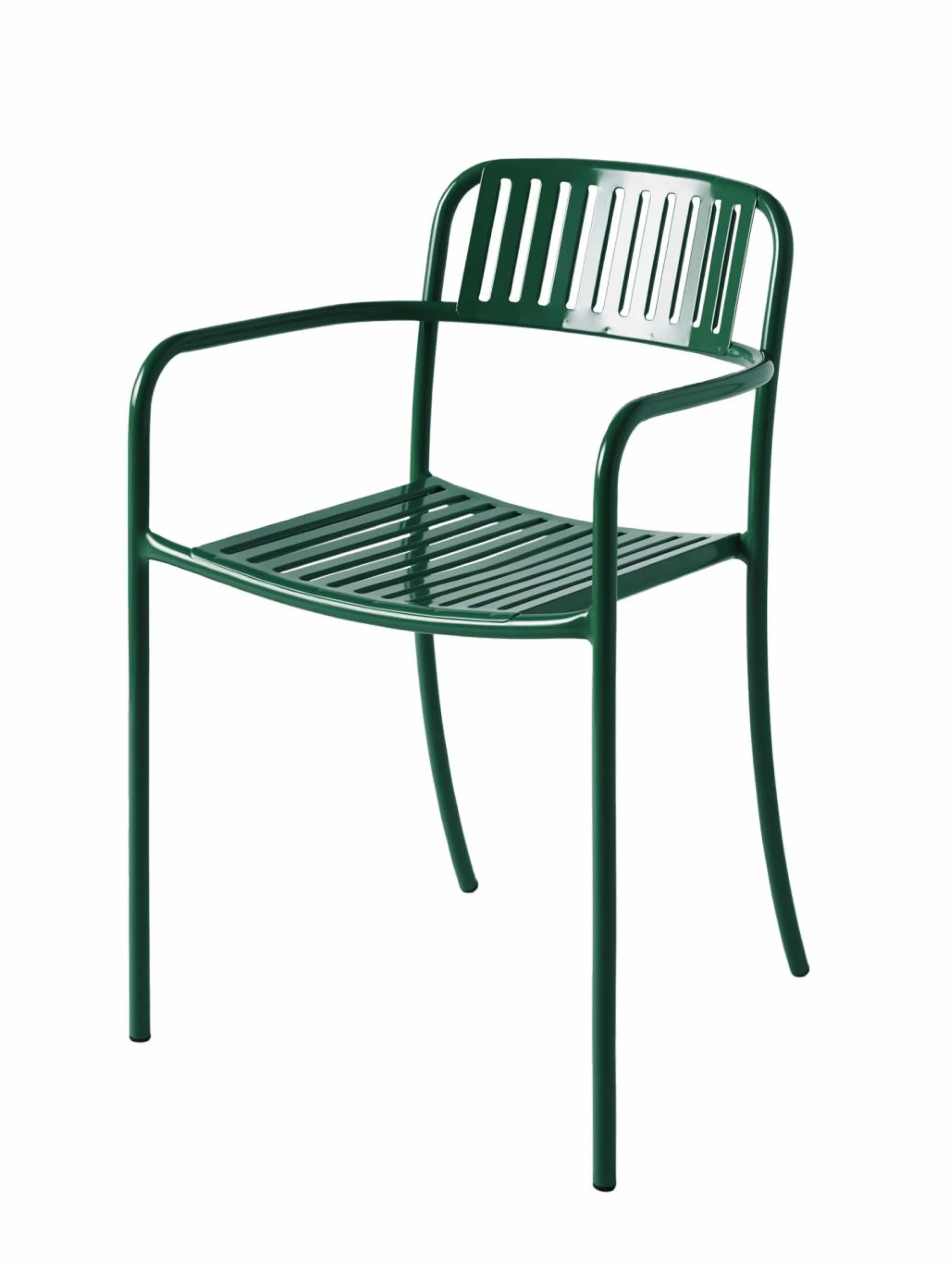 Fauteuils De Jardin>Camif TOLIX Fauteuil lames Patio - Vert Mousse