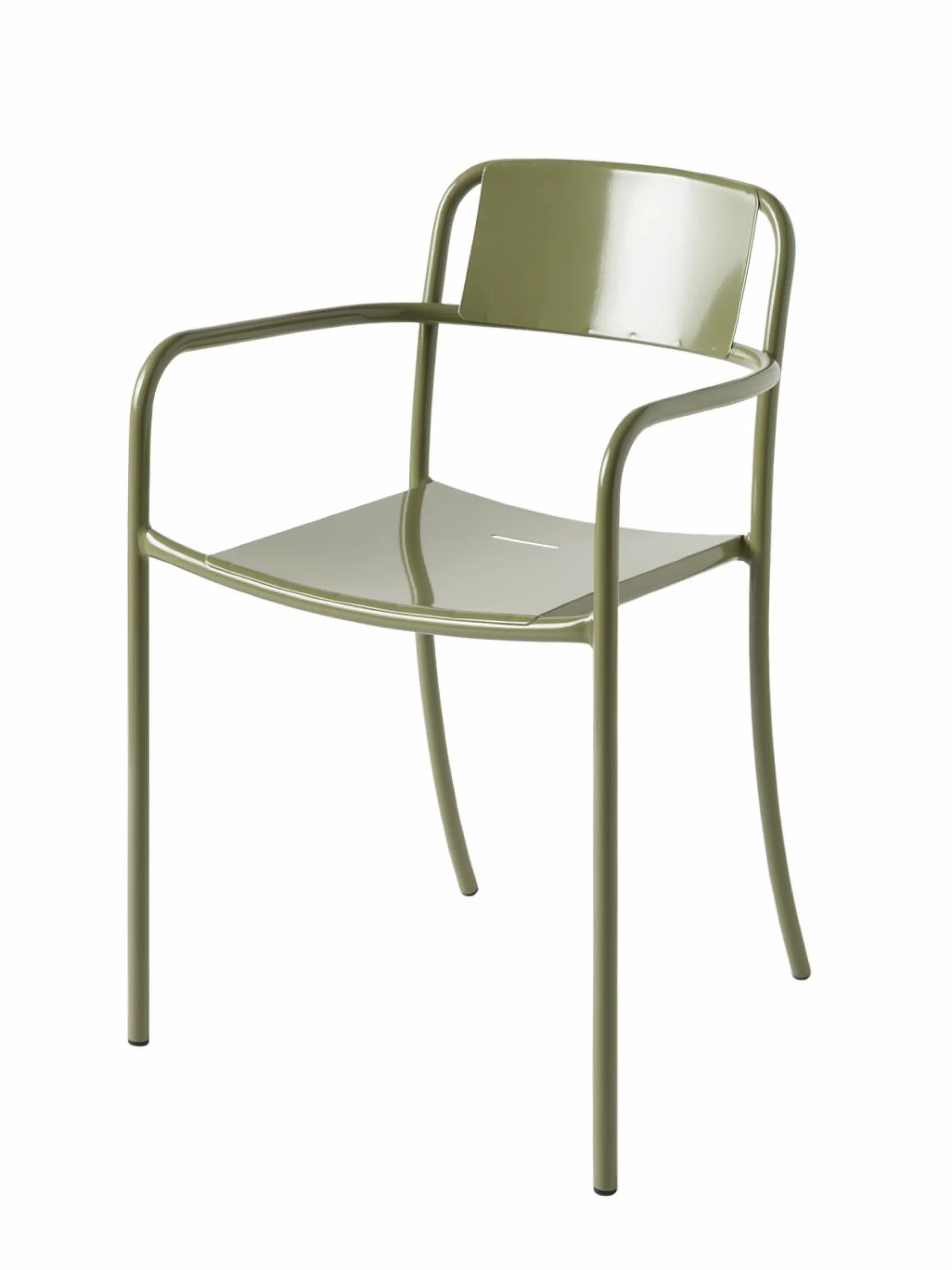 Fauteuils De Jardin>Camif TOLIX Fauteuil plein Patio - Vert Jonc