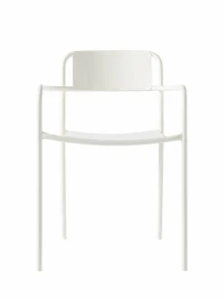 Fauteuils De Jardin>Camif TOLIX Fauteuil plein Patio - Blanc Pur