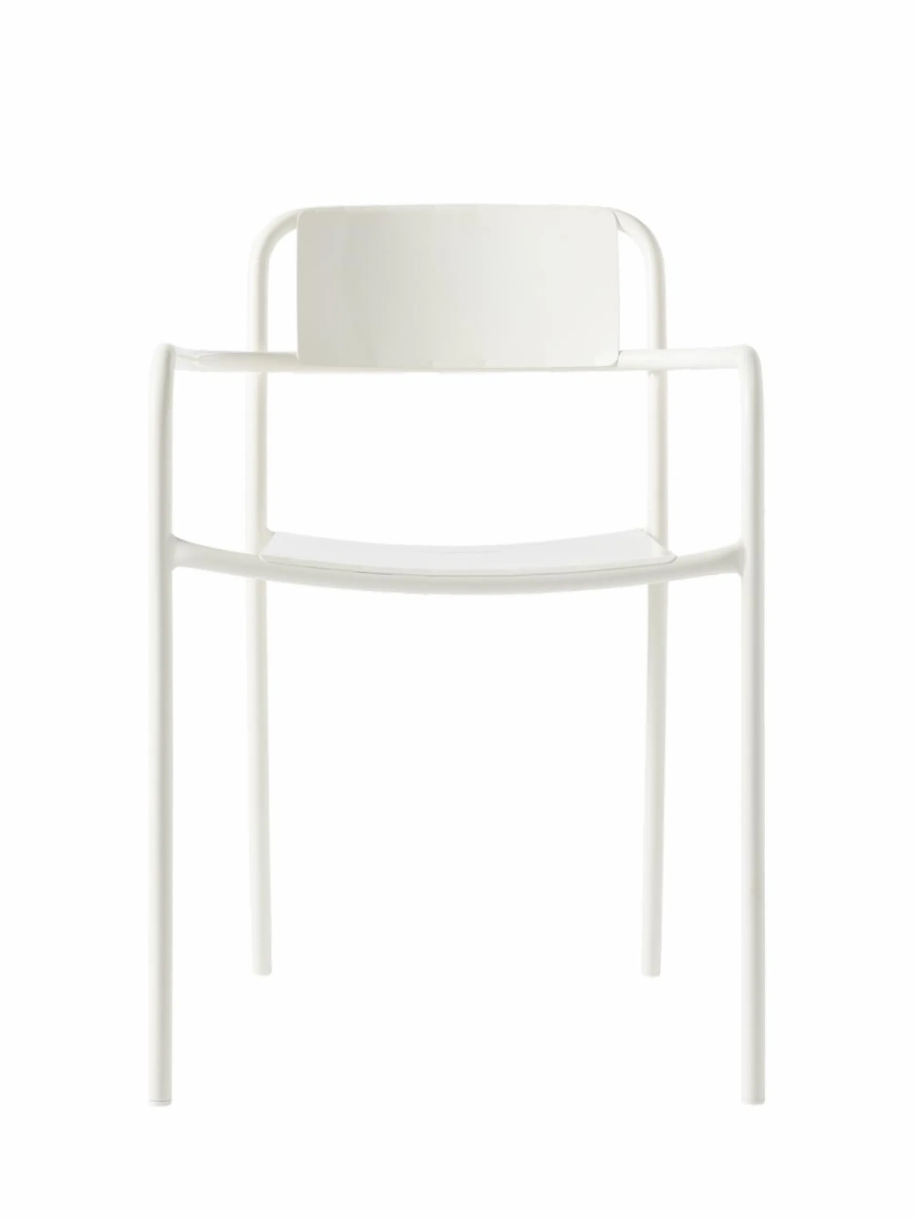 Fauteuils De Jardin>Camif TOLIX Fauteuil plein Patio - Blanc Pur