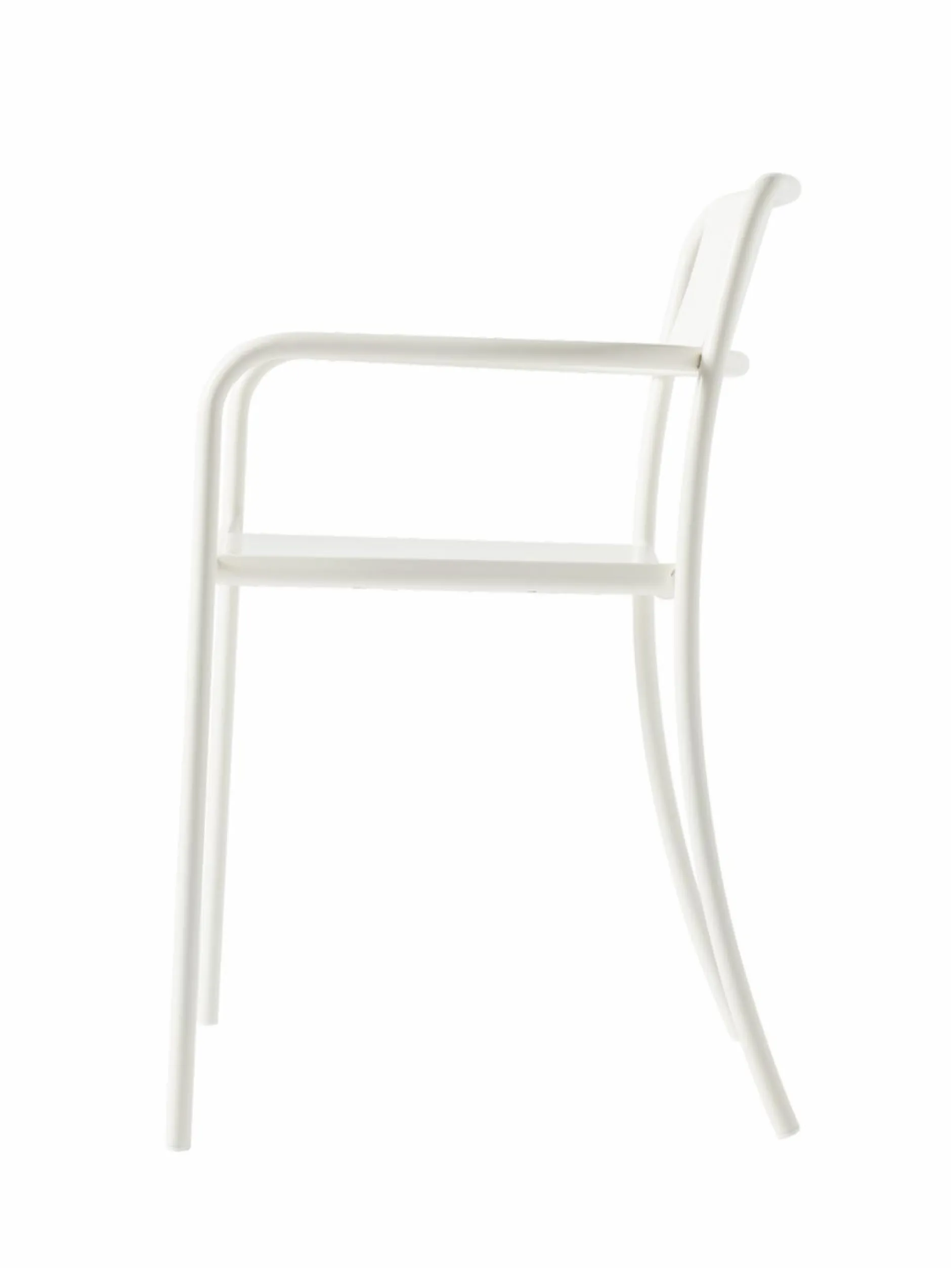 Fauteuils De Jardin>Camif TOLIX Fauteuil plein Patio - Blanc Pur