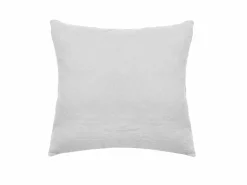 Taies D'Oreiller>Camif VENT DU SUD Taie d'oreiller lin lavé Salomé - - Taie d'oreiller 63 x 63 cm Blanc