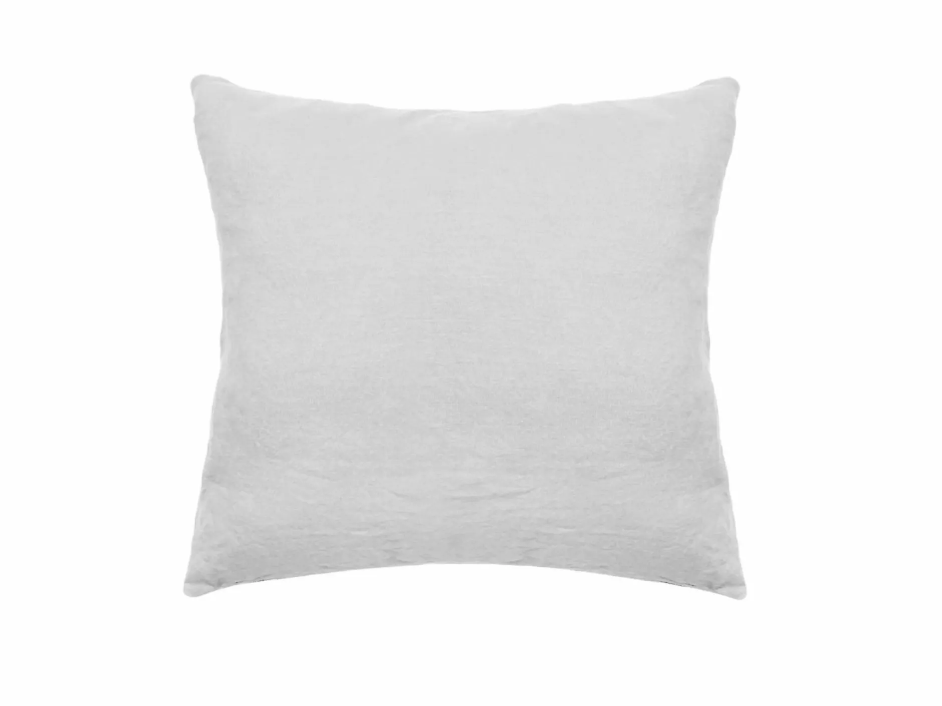 Taies D'Oreiller>Camif VENT DU SUD Taie d'oreiller lin lavé Salomé - - Taie d'oreiller 63 x 63 cm Blanc