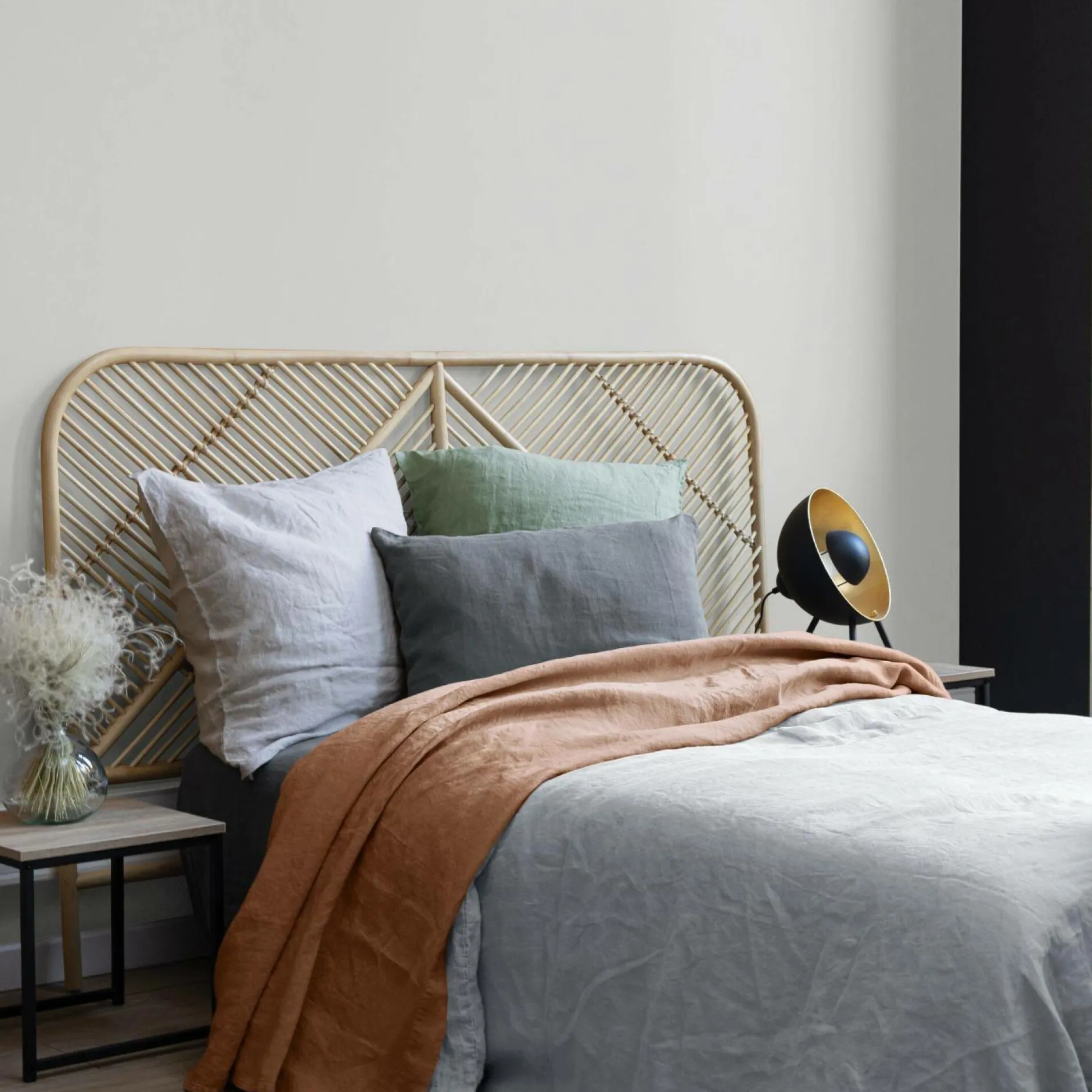 Draps>Camif VIVARAISE Drap chanvre Kala - Perle