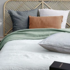 Housses De Couette>Camif VIVARAISE Housse de couette chanvre Kala - - 240 x 220 cm Blanc