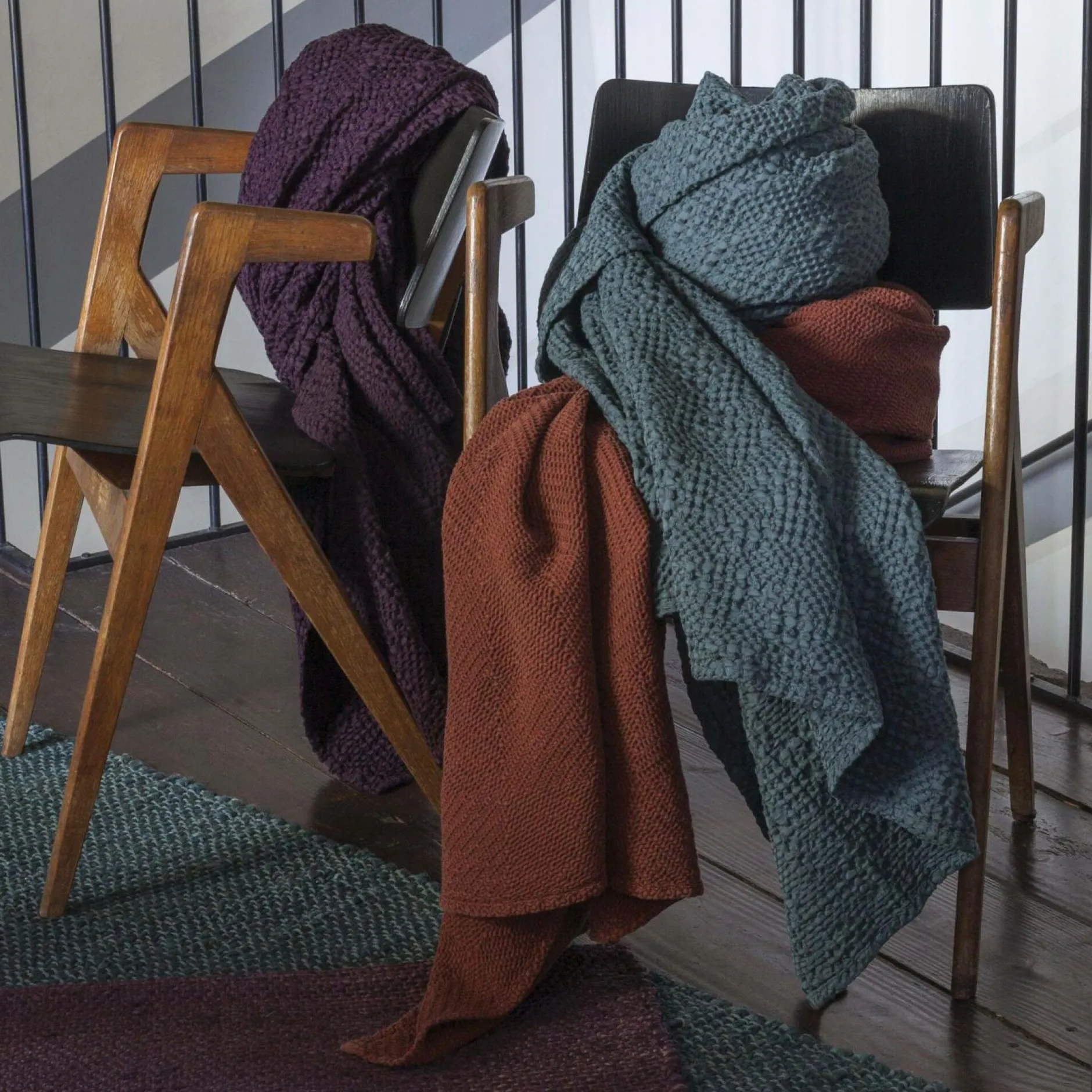 Plaids|Plaids>Camif VIVARAISE Plaid Tana - Craie