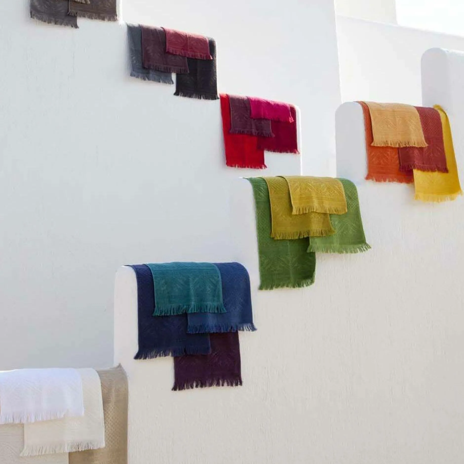 Serviettes De Bain>Camif VIVARAISE Serviette invité Zoé - - Serviette invité 30 x 50 cm Neige