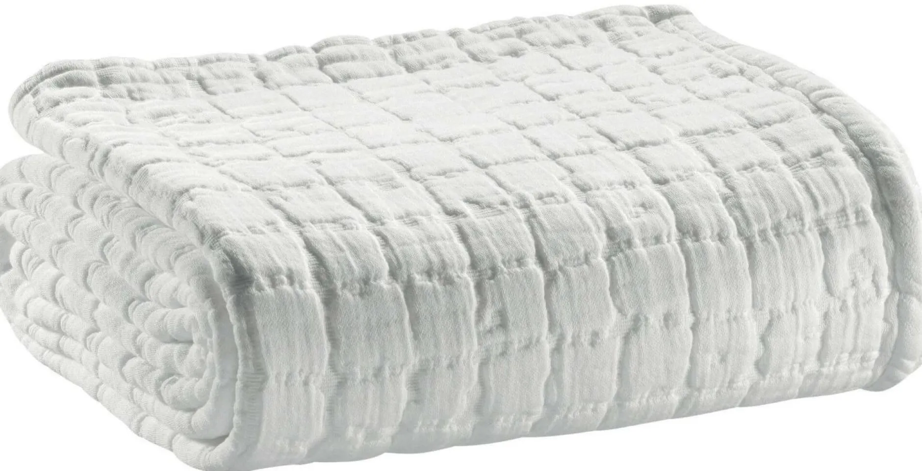 Plaids|Plaids>Camif WINKLER Plaid Swami - Blanc